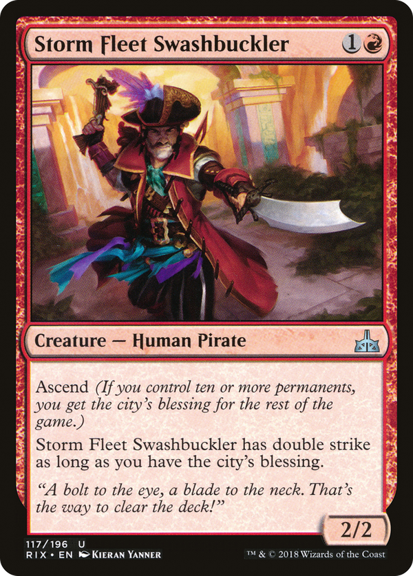 Storm Fleet Swashbuckler (rix)