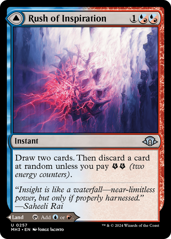 Rush of Inspiration // Crackling Falls (mh3)