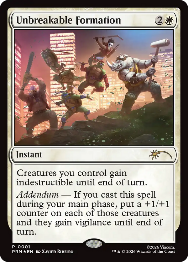 Unbreakable Formation (purl)