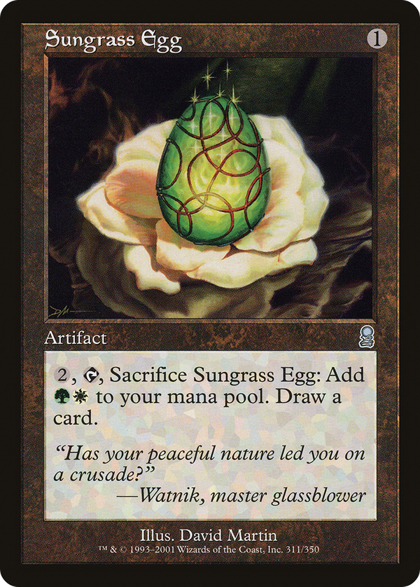 Sungrass Egg (ody)