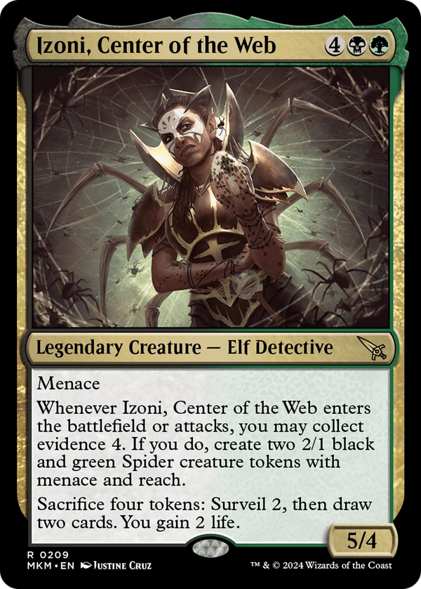 Izoni, Center of the Web (mkm)