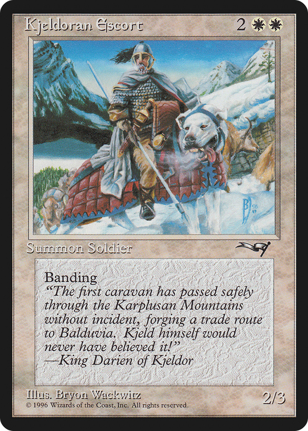 Kjeldoran Escort (all)