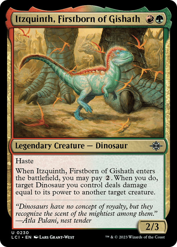 Itzquinth, Firstborn of Gishath (lci)