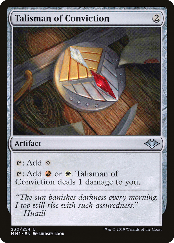 Talisman of Conviction (mh1)