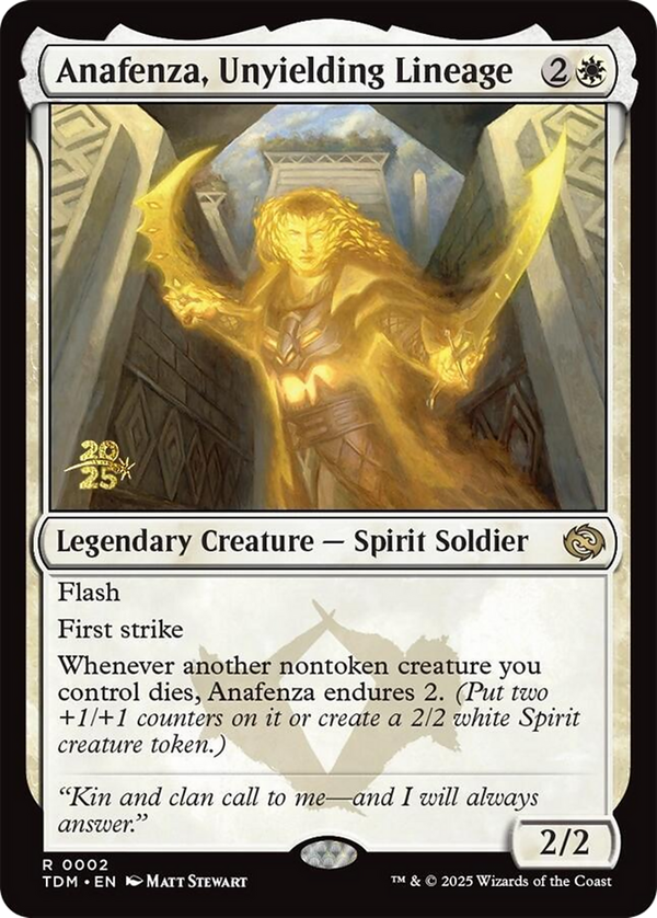 Anafenza, Unyielding Lineage (ptdm)