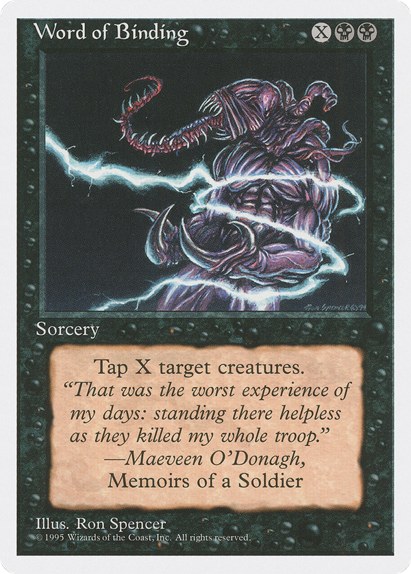 Word of Binding (4ed)