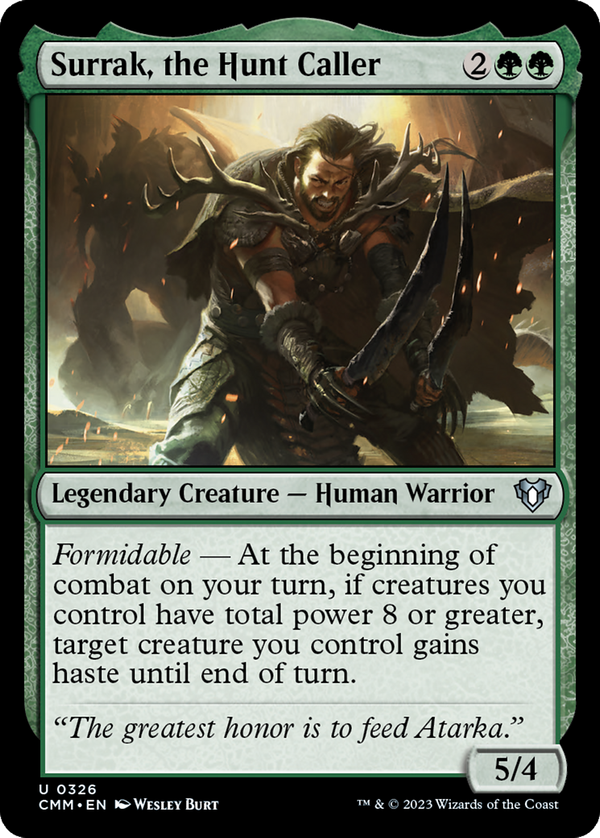 Surrak, the Hunt Caller (cmm)