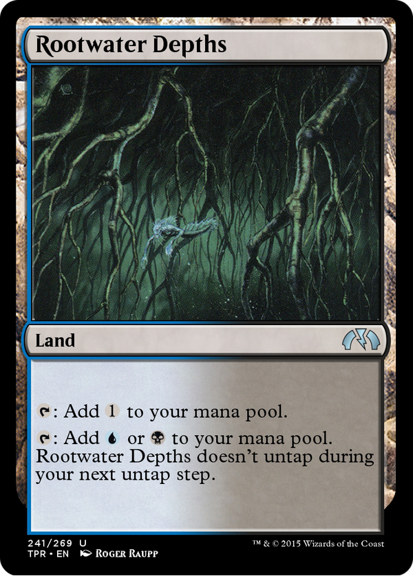 Rootwater Depths (tpr)