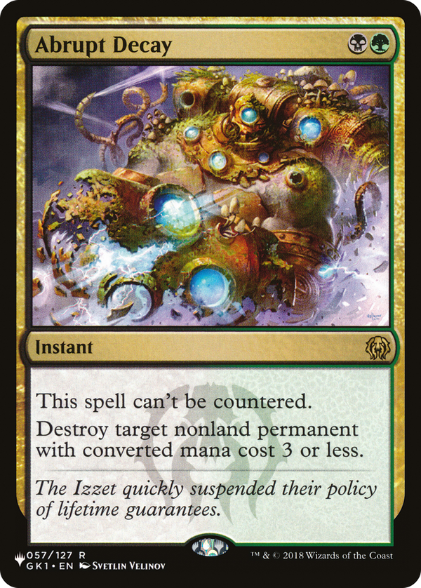Abrupt Decay (plst)