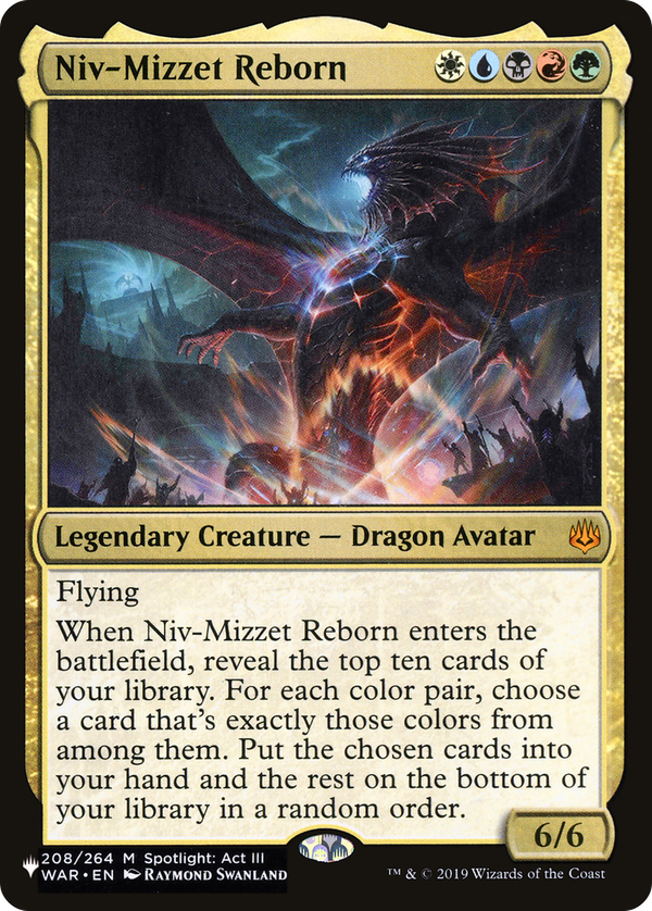 Niv-Mizzet Reborn (plst)