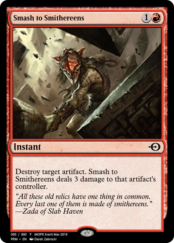 Smash to Smithereens (prm)