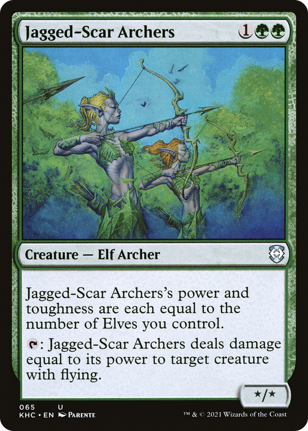 Jagged-Scar Archers (khc)