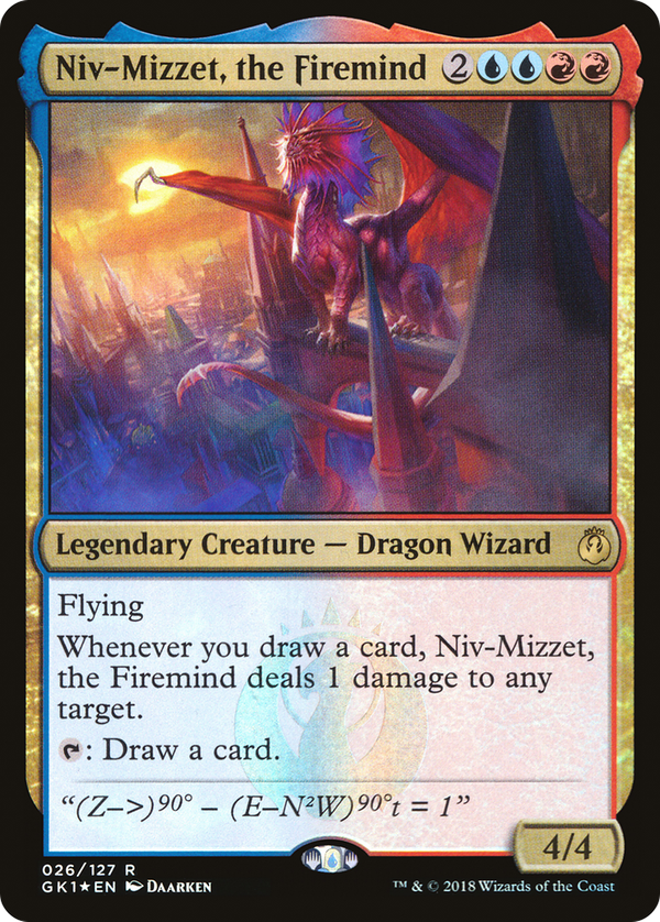 Niv-Mizzet, the Firemind (gk1)