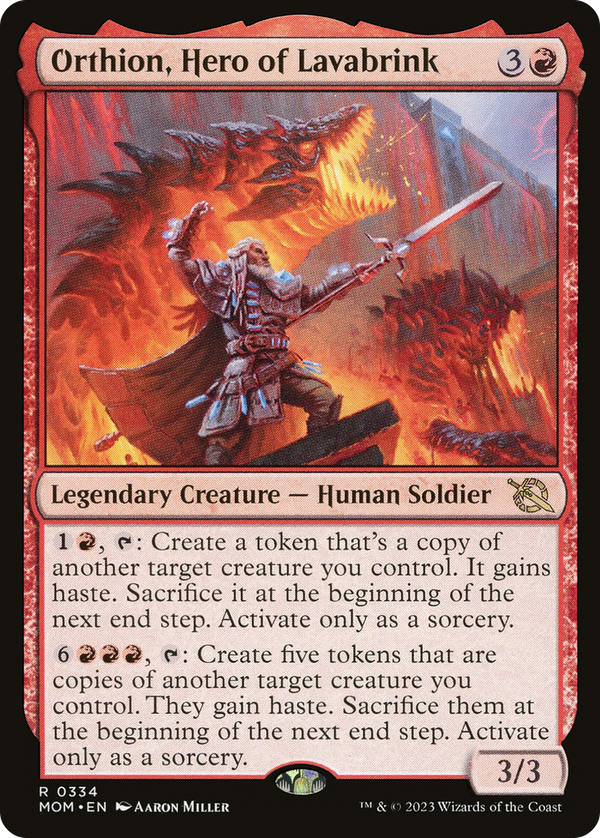 Orthion, Hero of Lavabrink (mom)