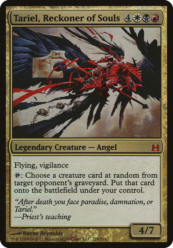 Tariel, Reckoner of Souls (ocmd)