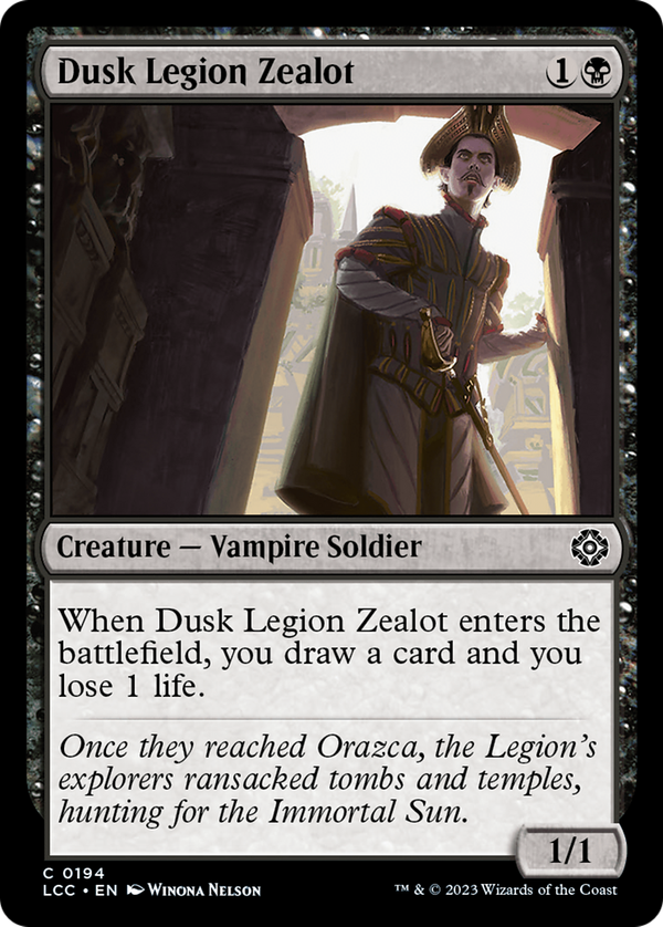 Dusk Legion Zealot (lcc)