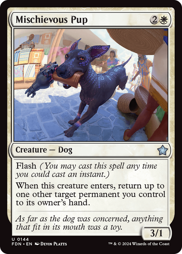 Mischievous Pup (fdn)