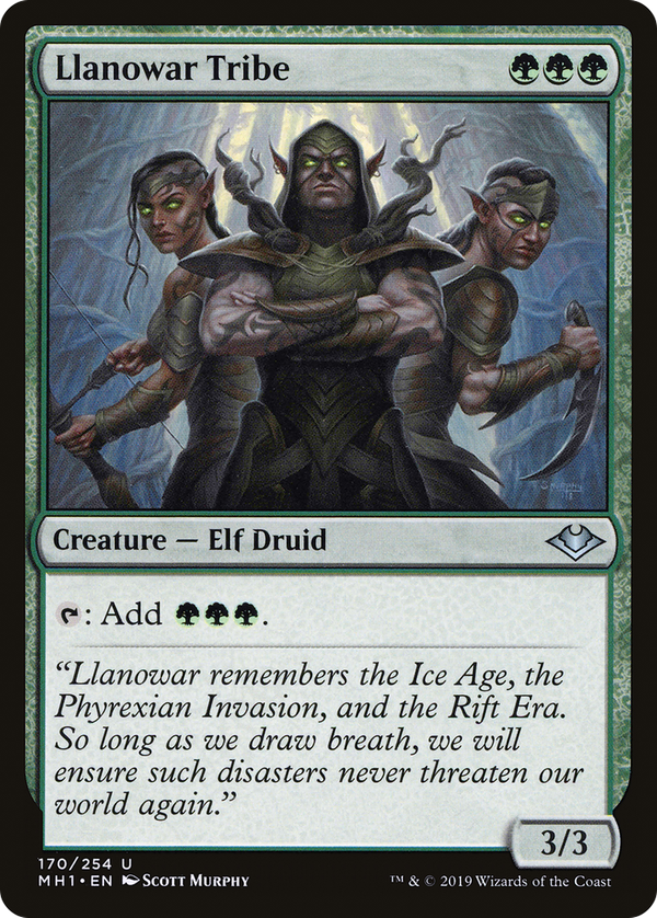 Llanowar Tribe (mh1)
