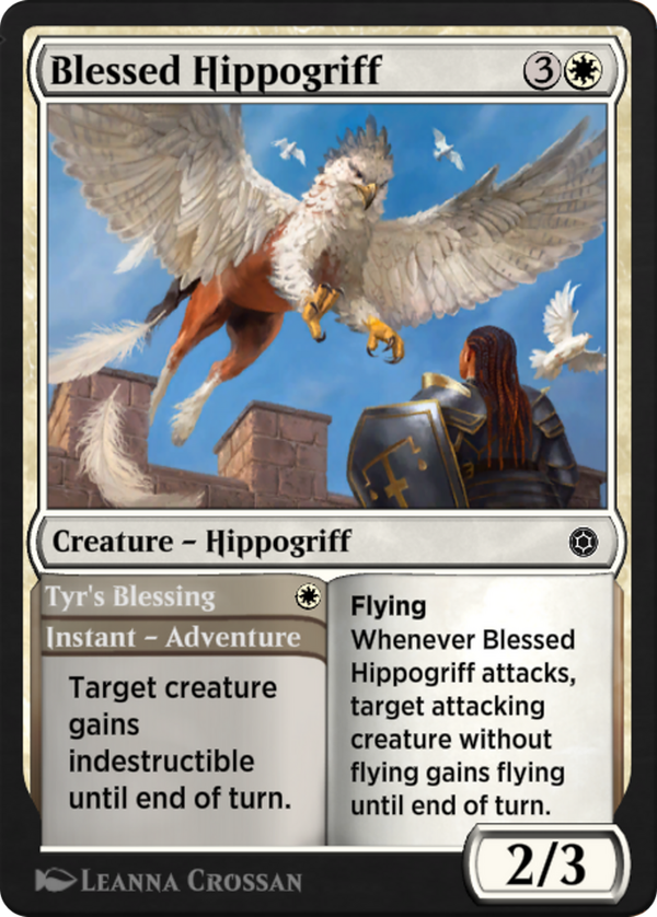 Blessed Hippogriff // Tyr's Blessing (hbg)
