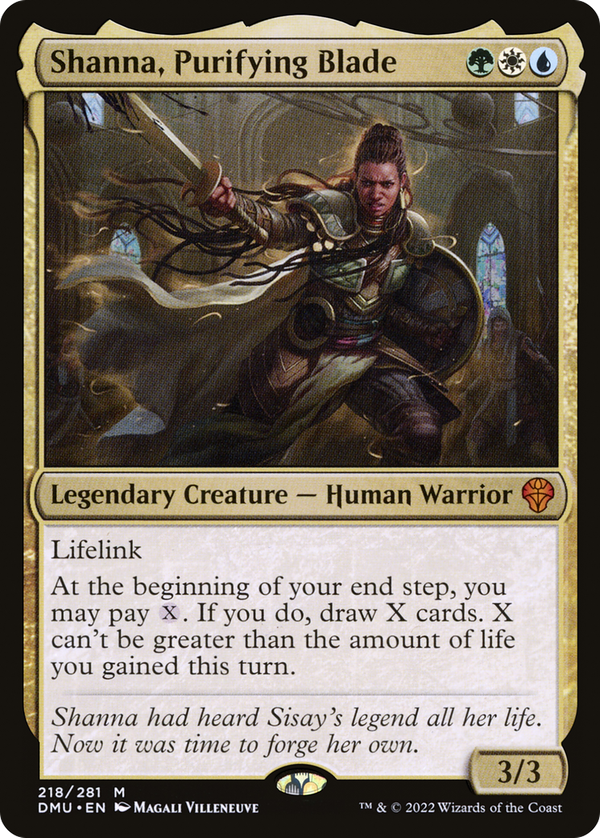Shanna, Purifying Blade (dmu)