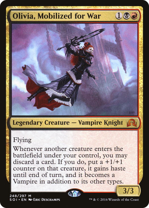 Olivia, Mobilized for War (soi)
