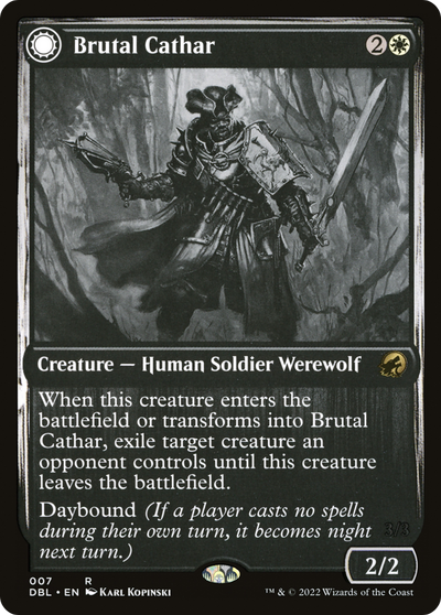 Brutal Cathar // Moonrage Brute