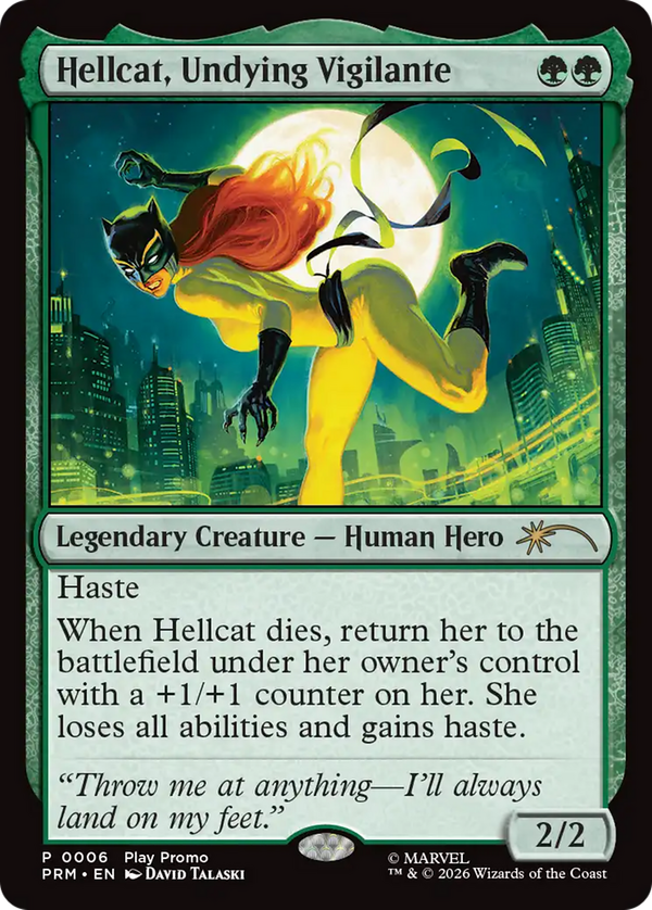 Hellcat, Undying Vigilante (pw26)