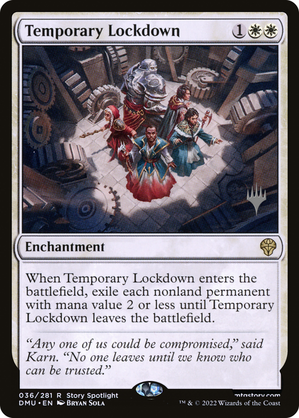 Temporary Lockdown (pdmu)