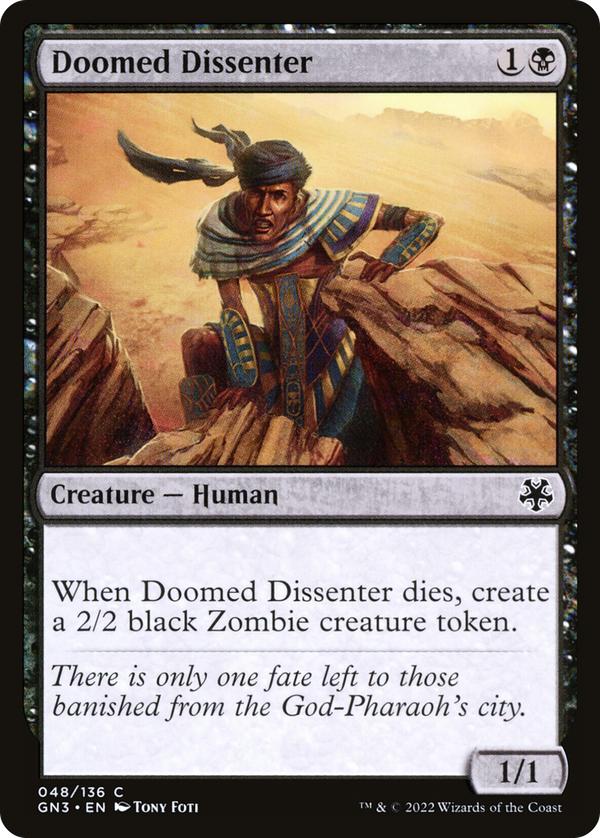 Doomed Dissenter (gn3)