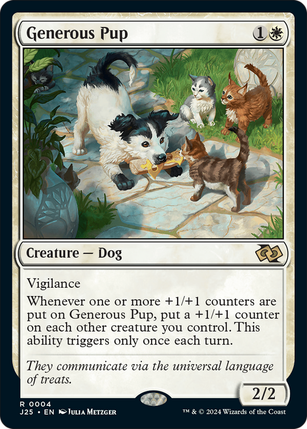 Generous Pup (j25)