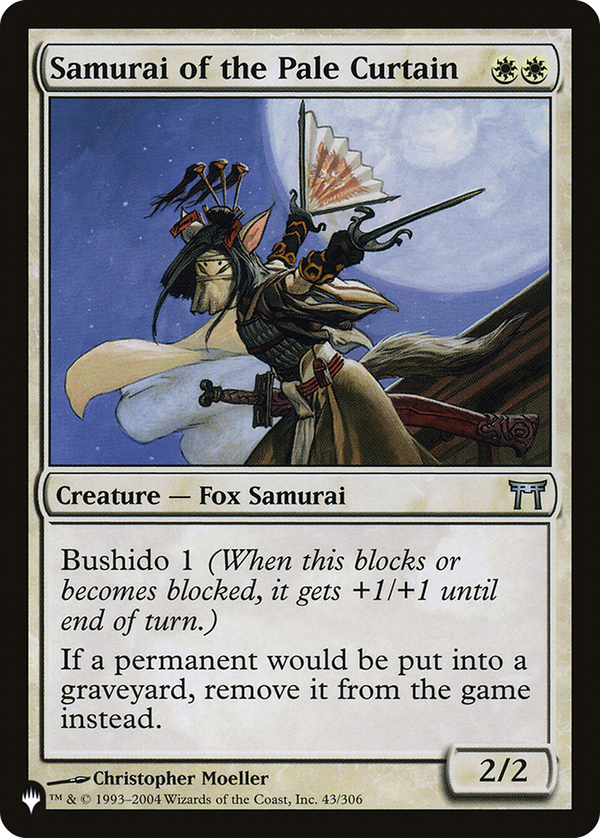 Samurai of the Pale Curtain (plst)