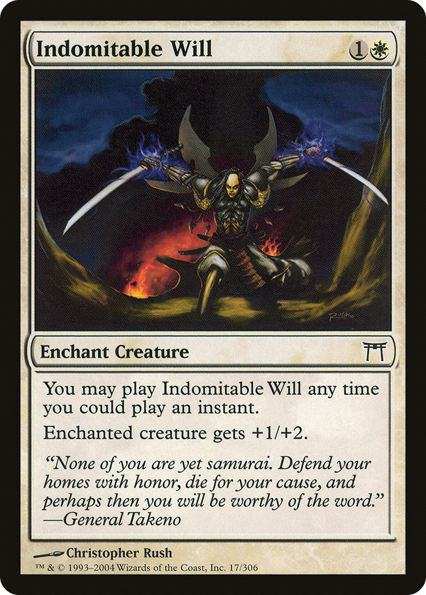Indomitable Will (chk)