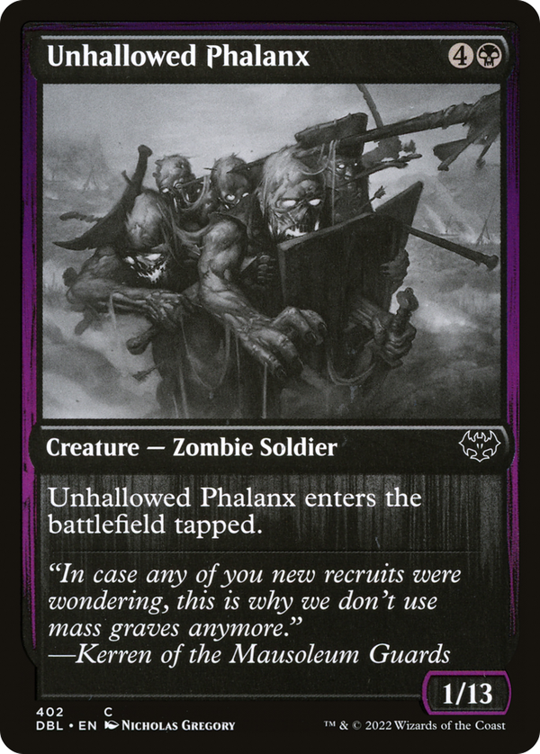 Unhallowed Phalanx (dbl)