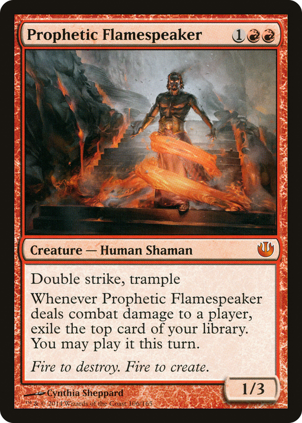 Prophetic Flamespeaker (jou)