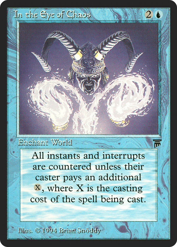 In the Eye of Chaos (leg)