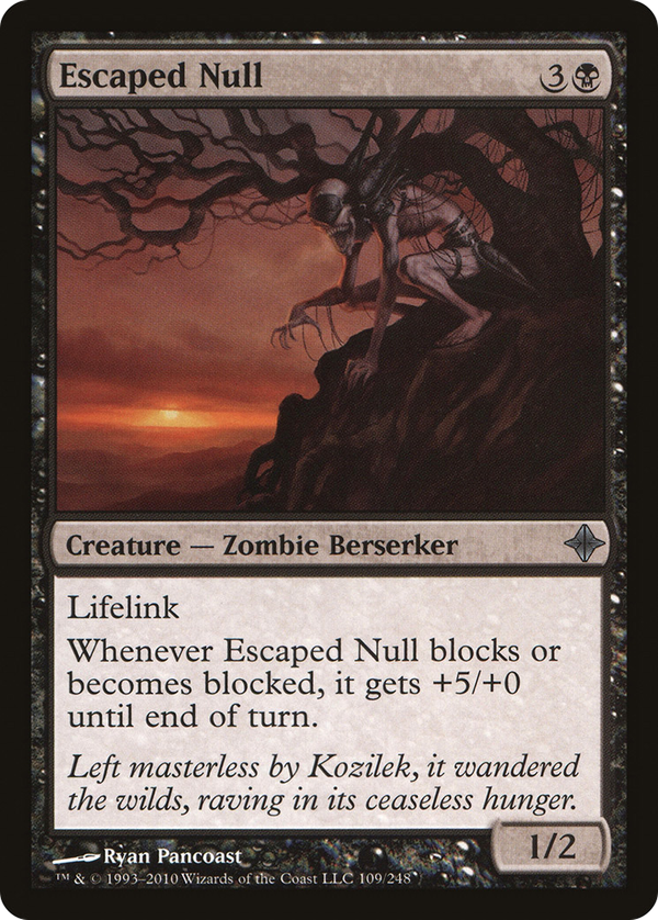 Escaped Null (roe)