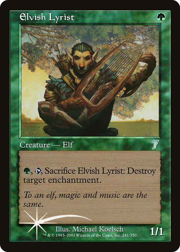 Elvish Lyrist (7ed)
