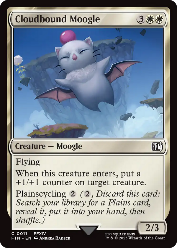 Cloudbound Moogle (fin)