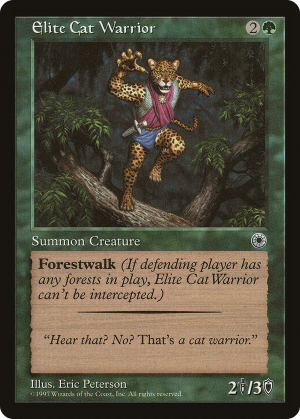 Elite Cat Warrior (por)