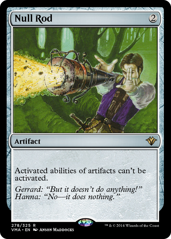 Null Rod (vma)