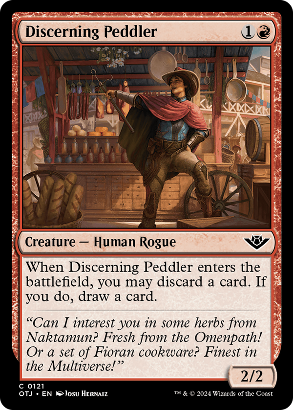 Discerning Peddler (otj)