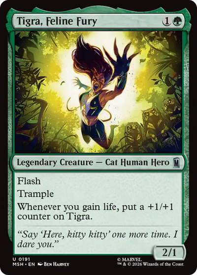 Tigra, Feline Fury
