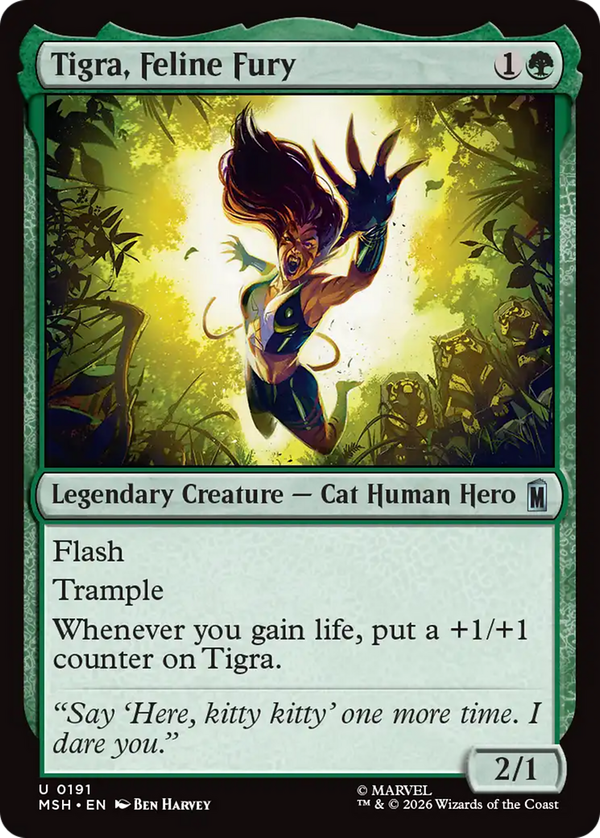 Tigra, Feline Fury (msh)