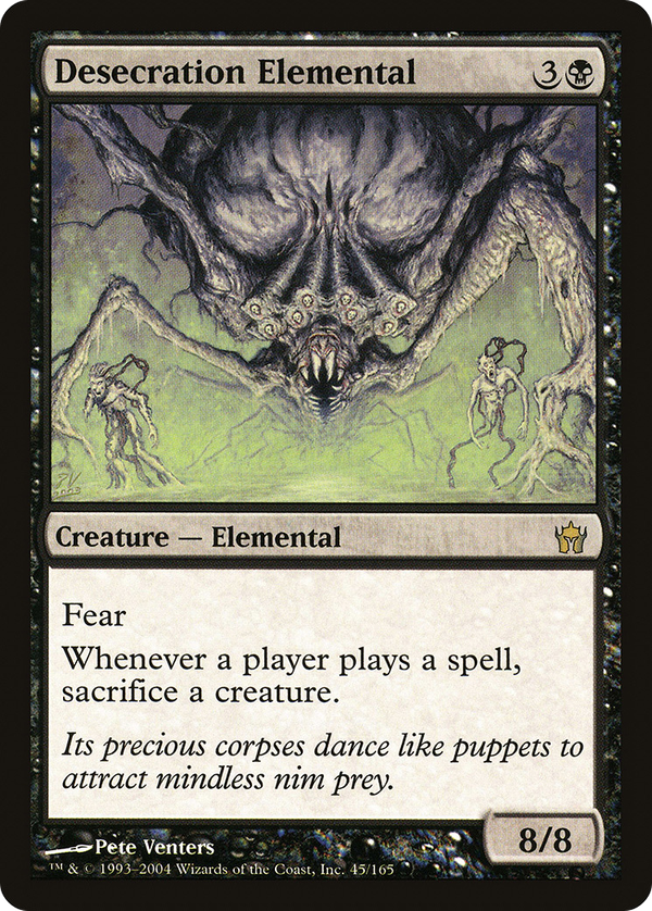 Desecration Elemental (5dn)