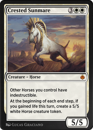 Crested Sunmare