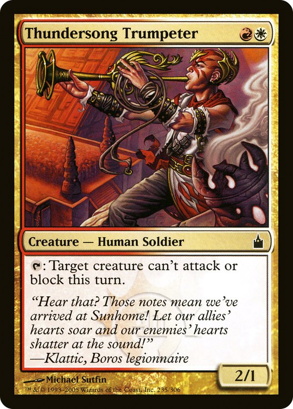 Thundersong Trumpeter (rav)