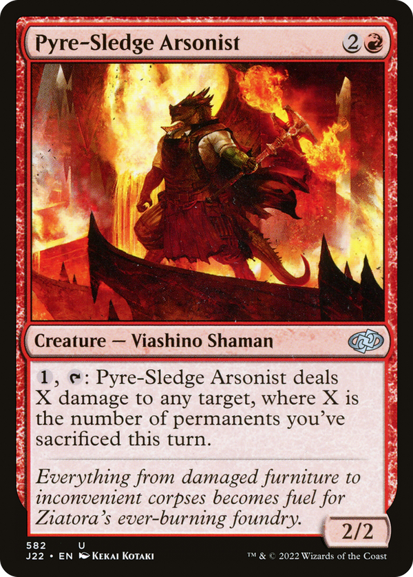 Pyre-Sledge Arsonist (j22)