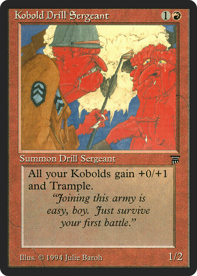 Kobold Drill Sergeant