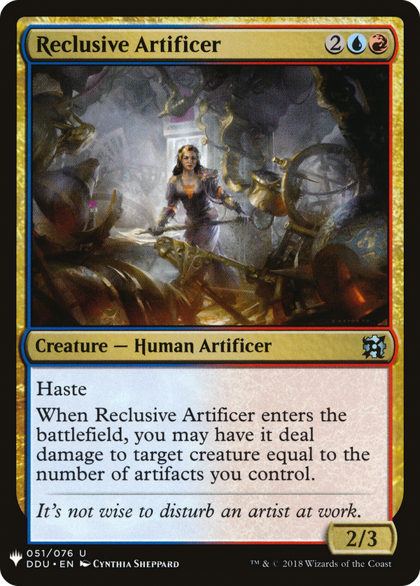 Reclusive Artificer (plst)