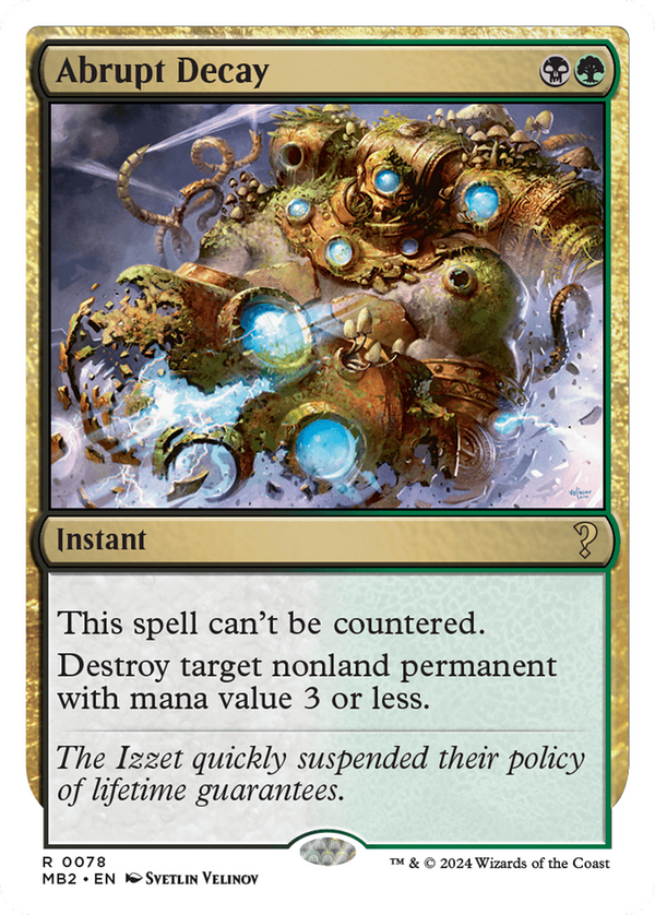 Abrupt Decay (mb2)